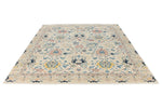 8x10 Ivory and Light Blue Turkish Traditional Rug