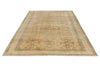 6x9 Ivory and Ivory Turkish Traditional Rug