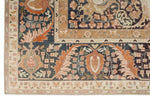 8x10 Off White and Multicolor Turkish Oushak Rug