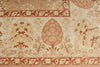 10x13 Beige and Rust Turkish Traditional Rug