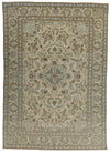 9x13 Green and Brown Persian Rug