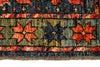 2x3 Navy and Olıve Green Anatolian Traditional Rug