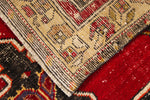 4x7 Red and Multicolor Anatolian Turkish Tribal Rug