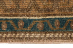 4x6 Brown and Light Brown Anatolian Turkish Tribal Rug