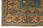 4x6 Brown and Light Brown Anatolian Turkish Tribal Rug