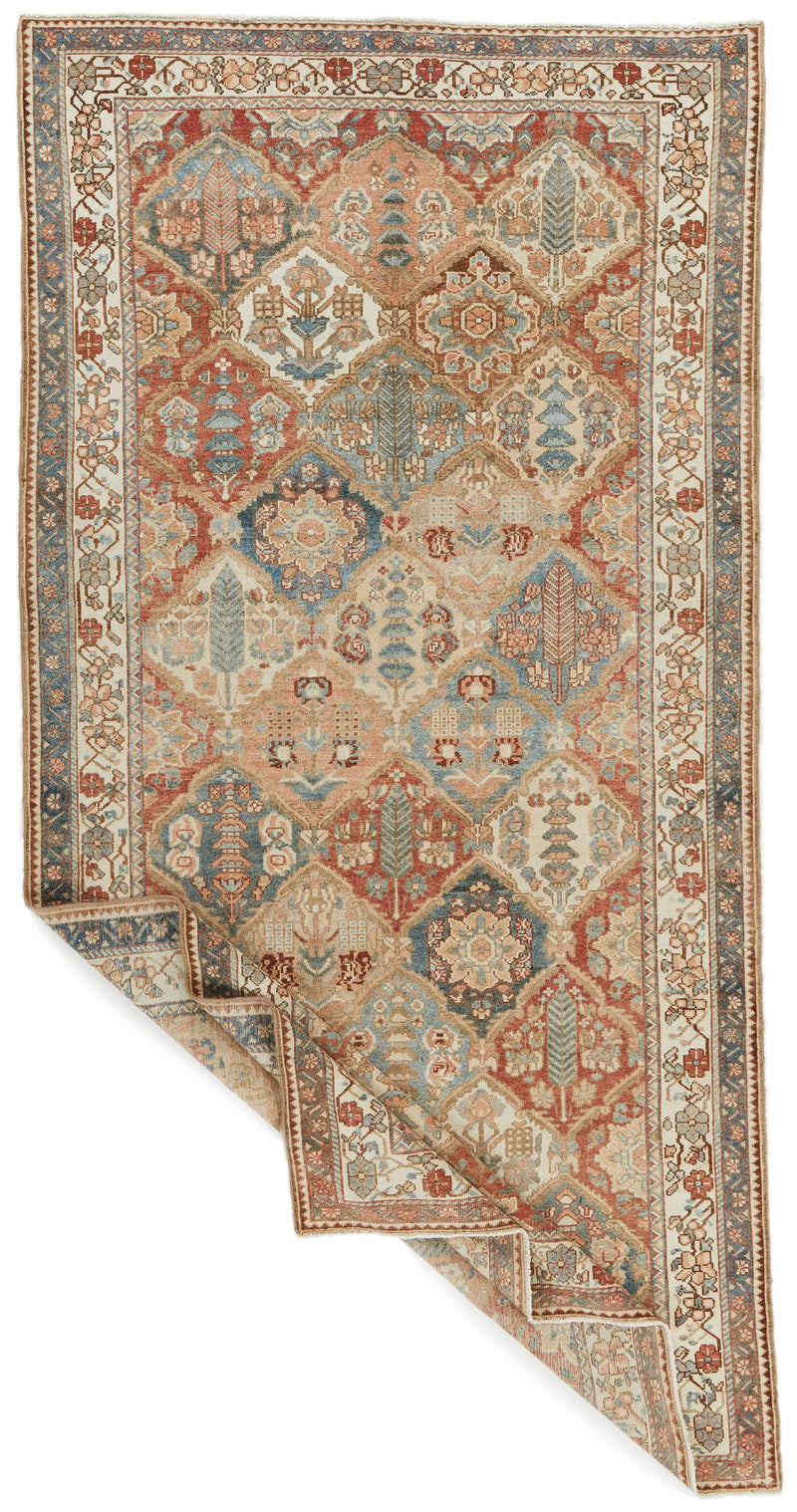 5x10 Multicolor Anatolian Persian Rug