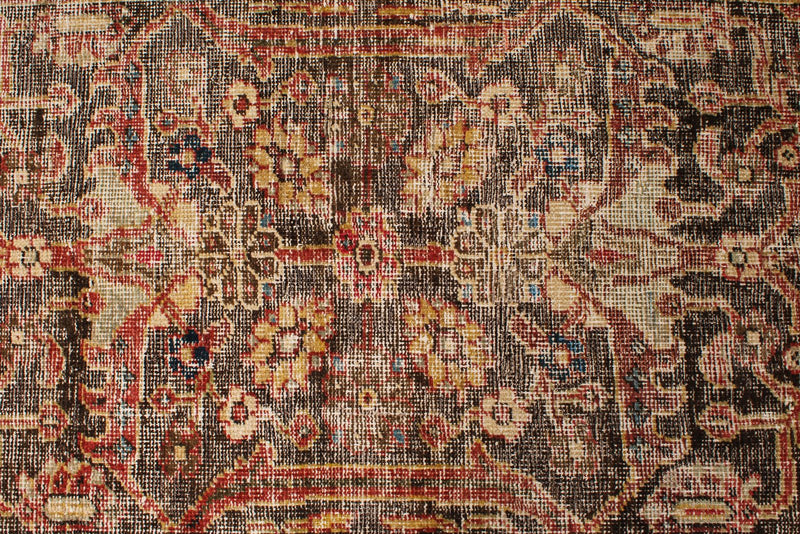 3x16 Brown and multicolor Persian Runner