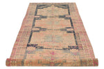 4x10 Mustard and Pink Turkish Traditional Runner