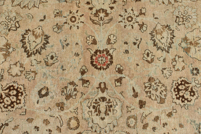 11x15 Light Rust and Multicolor Persian Rug