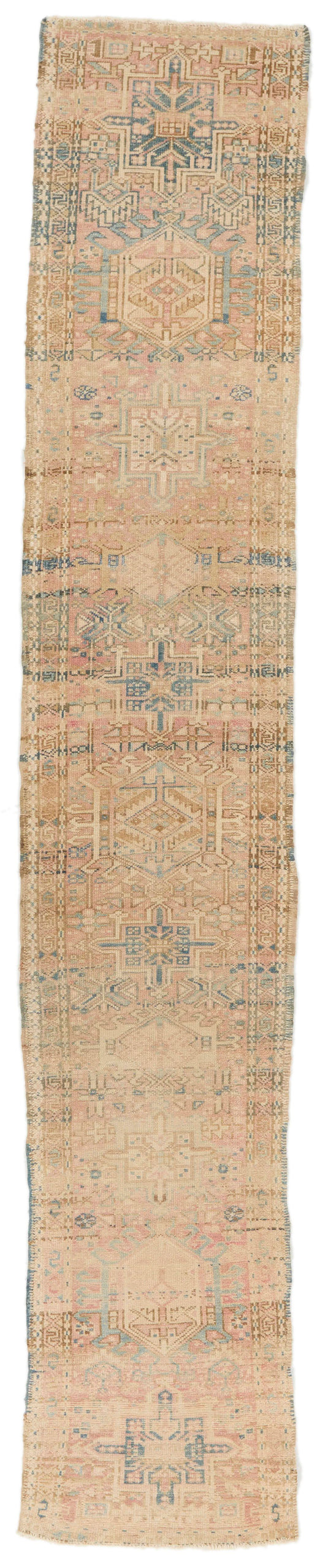 2x11 Rust and Multicolor Persian Runner