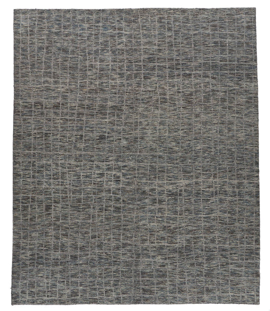 8x10 Gray Anatolian Tribal Rug