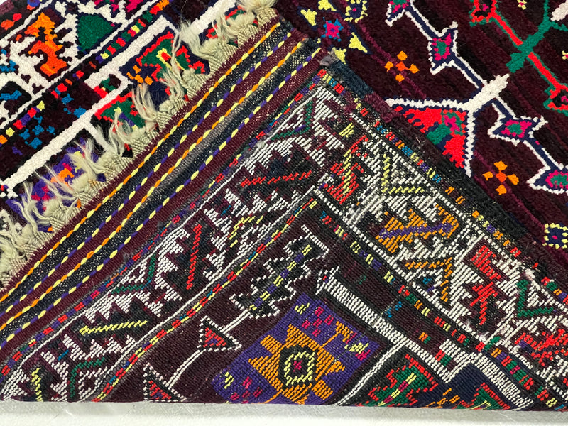 3x11 Multicolor Turkish Tribal Runner