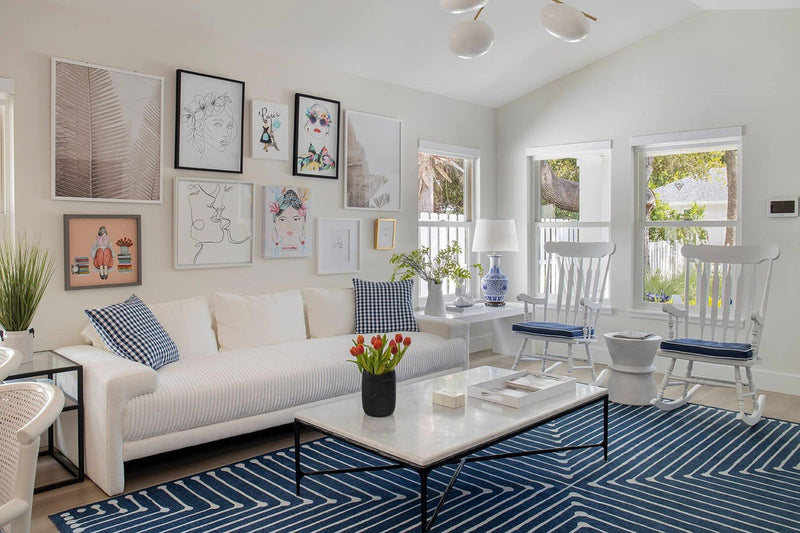 Creating a Coastal Vibe: Nautical Rugs for a Summer Feel