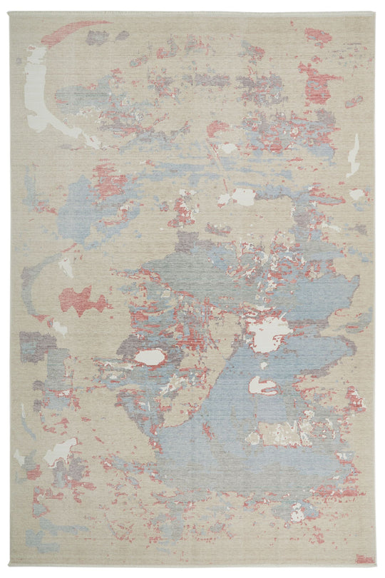 6x10 Multicolor Turkish Traditional Rug