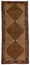 6x13 Camel and Brown Turkish Tribal Runner