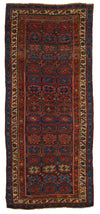4x9 Multicolor Persian Tribal Rug