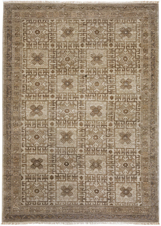 4x6 Ivory Traditional Rug