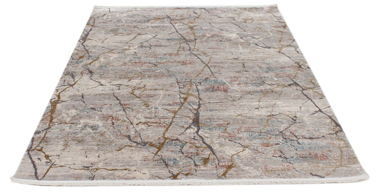 8x11 Black and Gray Turkish Antep Rug