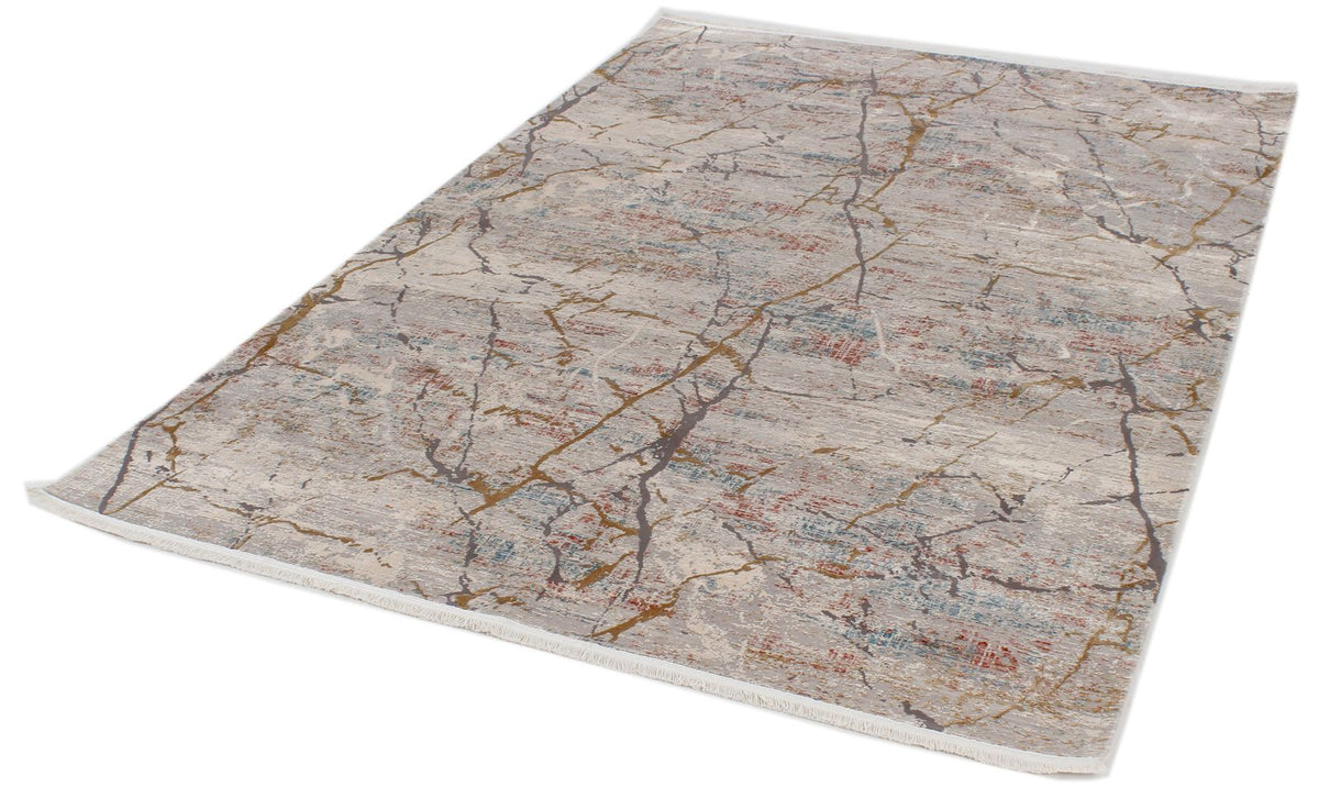 8x11 Black and Gray Turkish Antep Rug