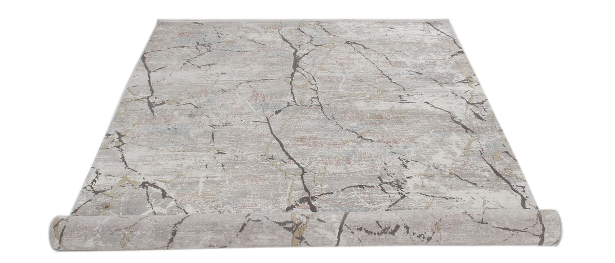 8x11 Black and Gray Turkish Antep Rug