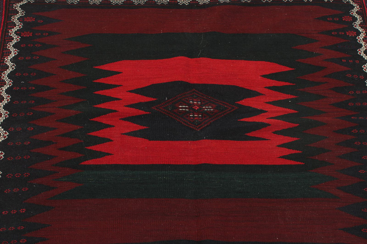 4x4 Multicolor Anatolian Tribal Rug