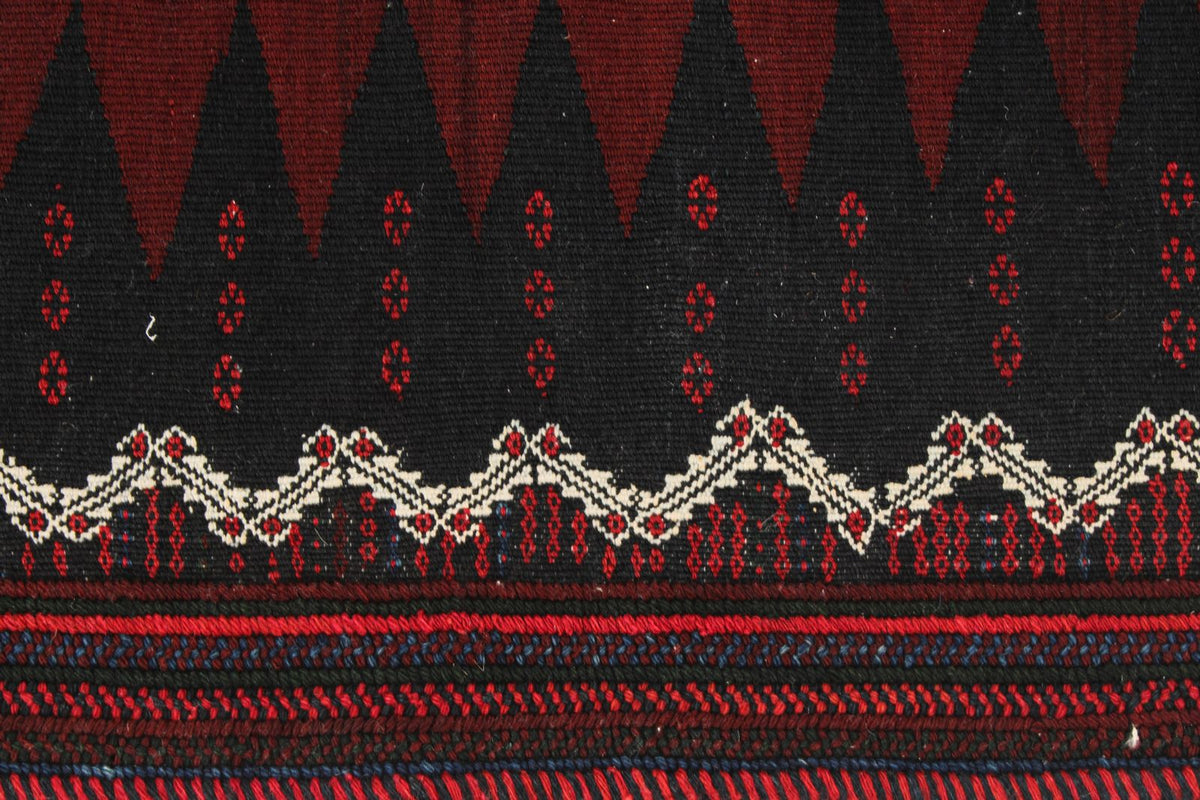 4x4 Multicolor Anatolian Tribal Rug