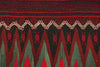 5x5 Red and Green Turkish Tribal Rug