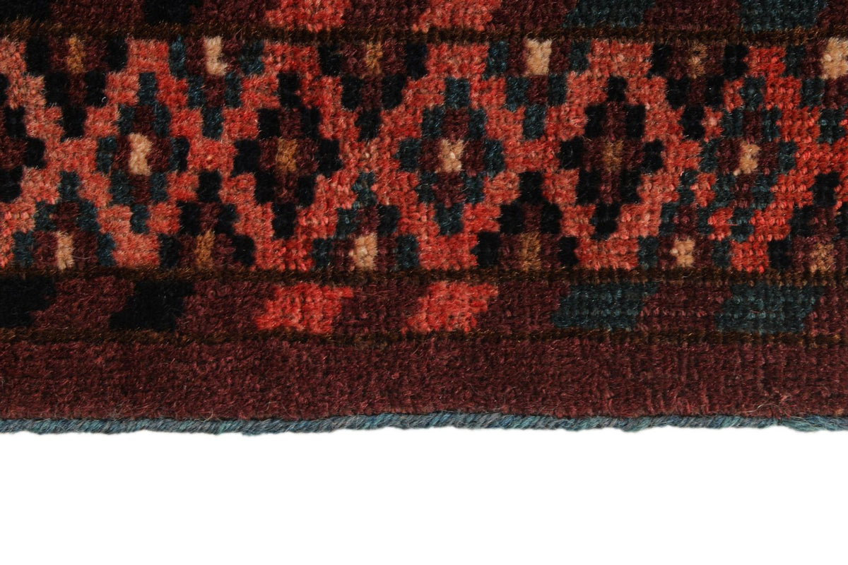 4x7 Red and Brown Anatolian Tribal Rug