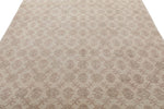 7x11 Ivory and Brown Turkish Anatolian Rug