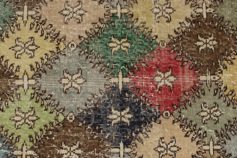 4x8 Multicolor Turkish Anatolian Runner