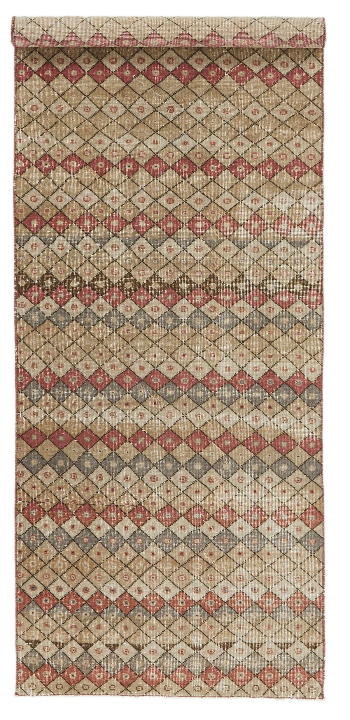 3x8 Multicolor Turkish Anatolian Runner