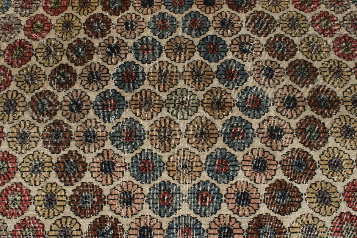 5x9 Multicolor Turkish Anatolian Rug