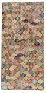 3x6 Multicolor Turkish Anatolian Runner