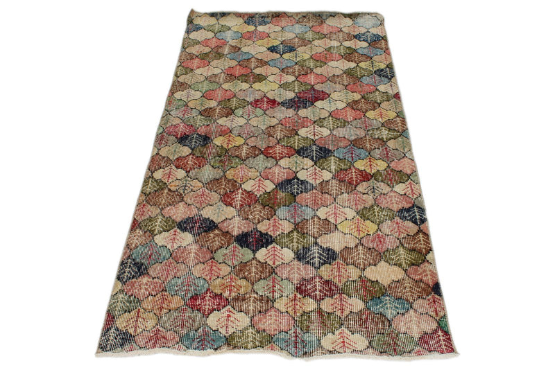 3x6 Multicolor Turkish Anatolian Runner