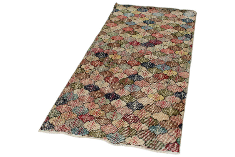 3x6 Multicolor Turkish Anatolian Runner