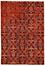 4x6 Red and Rust Persian Rug