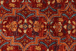 4x6 Red and Rust Persian Rug