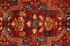 4x6 Red and Rust Persian Rug