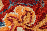 4x6 Red and Rust Persian Rug