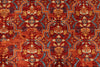 4x6 Red and Rust Persian Rug