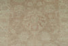 3x8 Ivory Turkish Oushak Runner