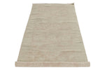 3x8 Ivory Turkish Oushak Runner