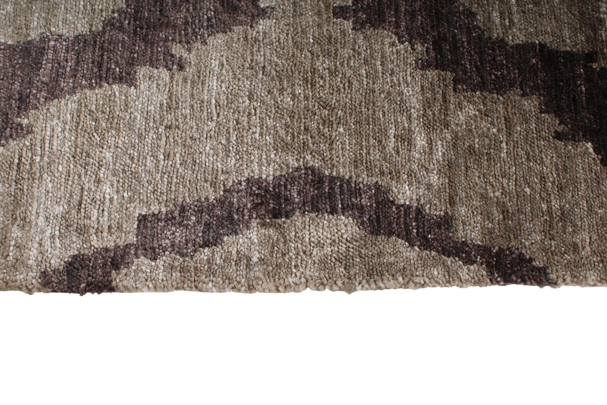 4x5 Brown Modern Contemporary Rug