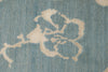 3x5 Blue and Ivory Modern Contemporary Rug