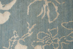 3x5 Blue and Ivory Modern Contemporary Rug