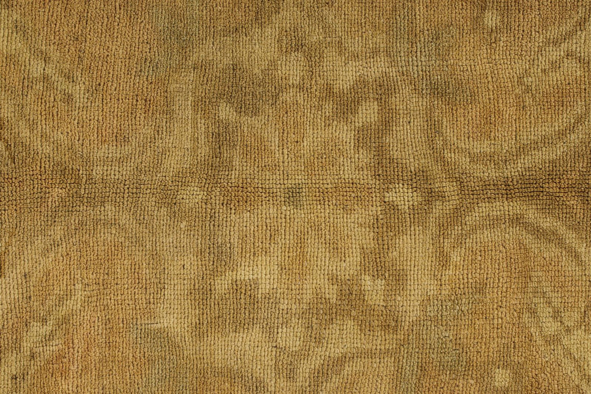 6x12 Ivory and Brown Turkish Tribal Runner
