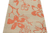 3x5 Beige and Orange Modern Contemporary Rug