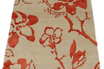3x5 Beige and Orange Modern Contemporary Rug