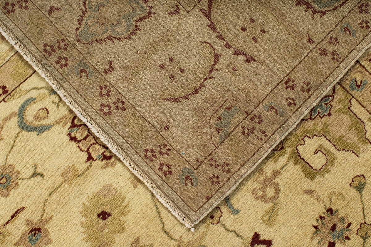 8x9 Ivory Turkish Traditional Rug
