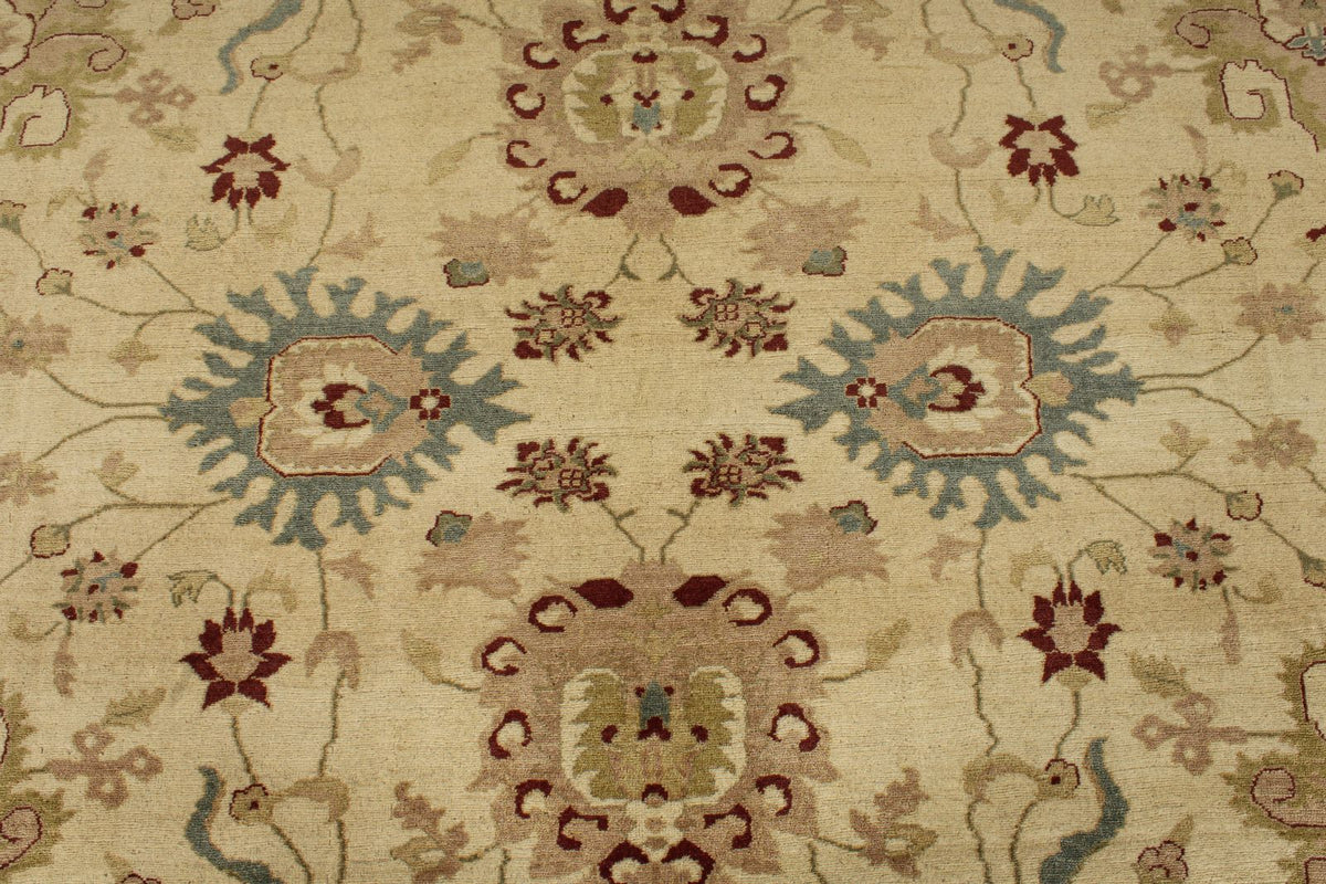 8x9 Ivory Turkish Traditional Rug
